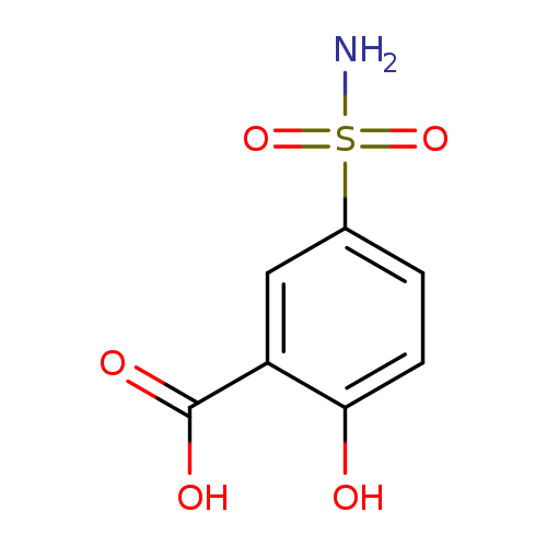 2-Hydroxy-5-sulfamoylbenzoic acid