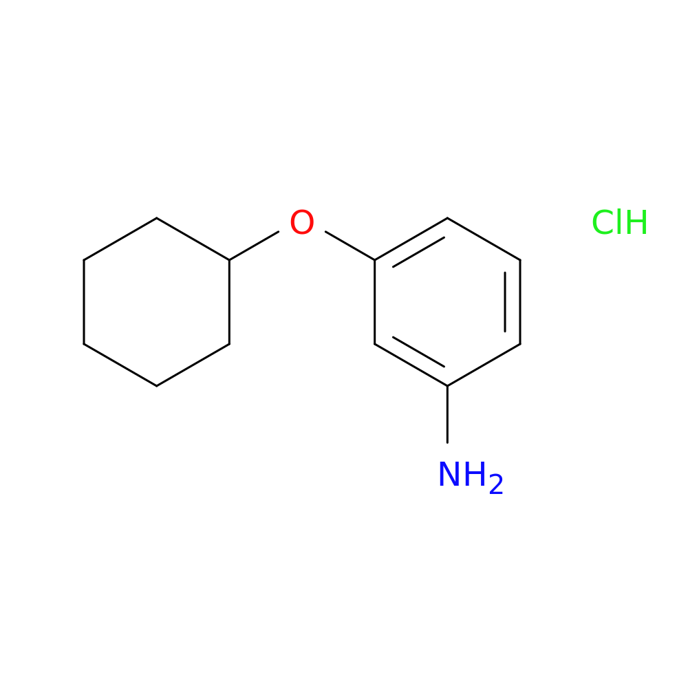 3-(cyclohexyloxy)aniline hydrochloride