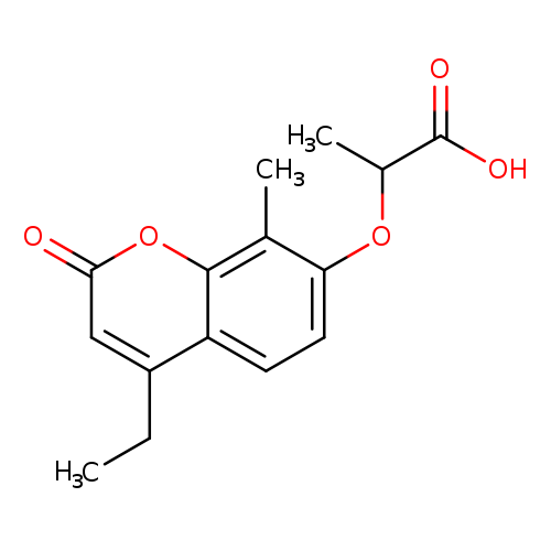 2-[(4-Ethyl-8-methyl-2-oxo-2h-chromen-7-yl)oxy]propanoic acid