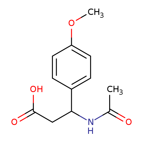 3-acetamido-3-(4-methoxyphenyl)propanoic acid