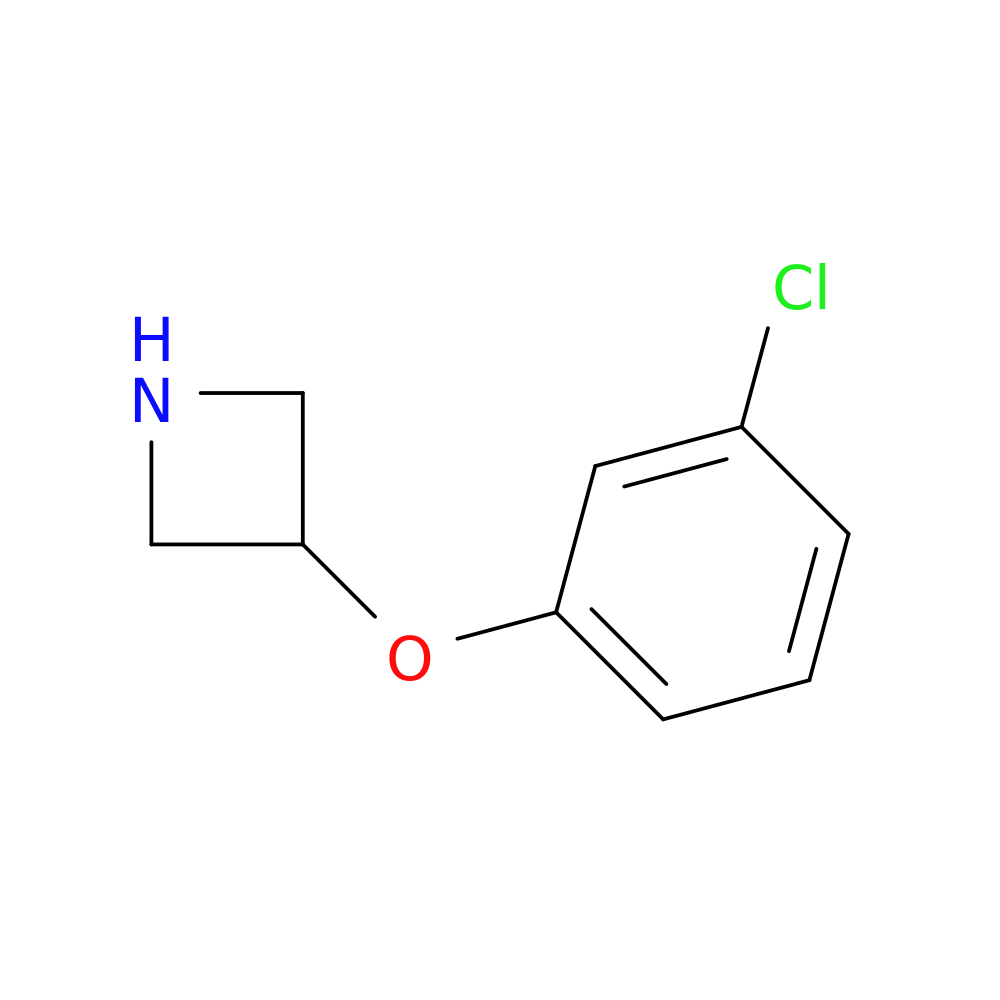 3-(3-CHLOROPHENOXY)AZETIDINE