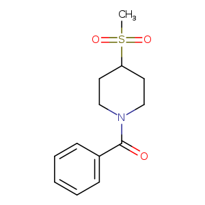 1-benzoyl-4-methanesulfonylpiperidine