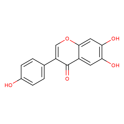 4H-1-Benzopyran-4-one, 6,7-dihydroxy-3-(4-hydroxyphenyl)-