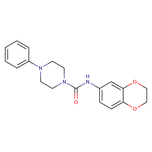 N-(2,3-dihydro-1,4-benzodioxin-6-yl)-4-phenylpiperazine-1-carboxamide