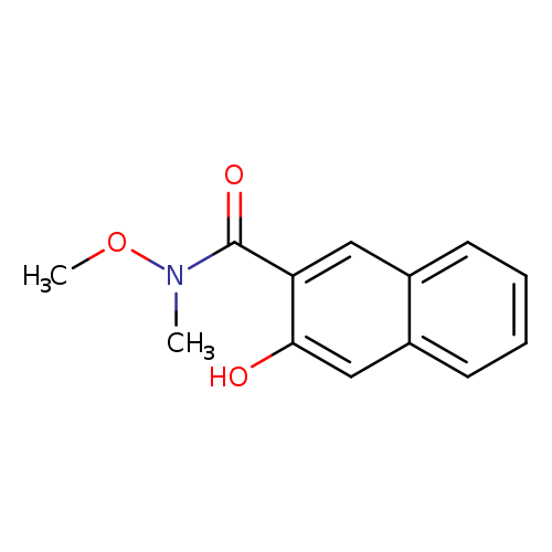 2-Naphthalenecarboxamide, 3-hydroxy-N-methoxy-N-methyl-