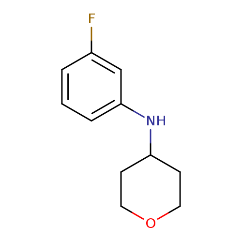 N-(3-Fluorophenyl)oxan-4-amine