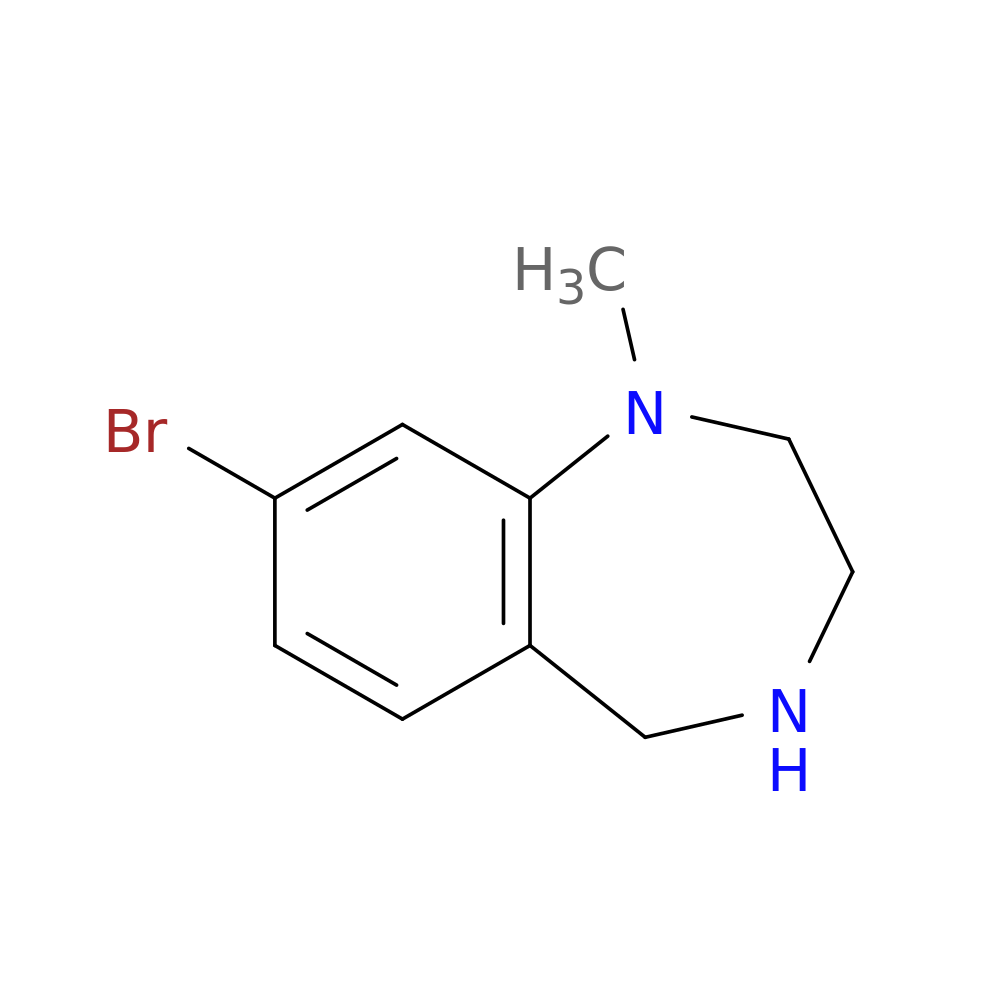 8-bromo-1-methyl-2,3,4,5-tetrahydro-1H-1,4-benzodiazepine