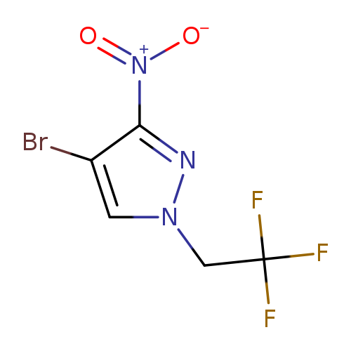 4-Bromo-3-nitro-1-(2,2,2-trifluoroethyl)-1H-pyrazole