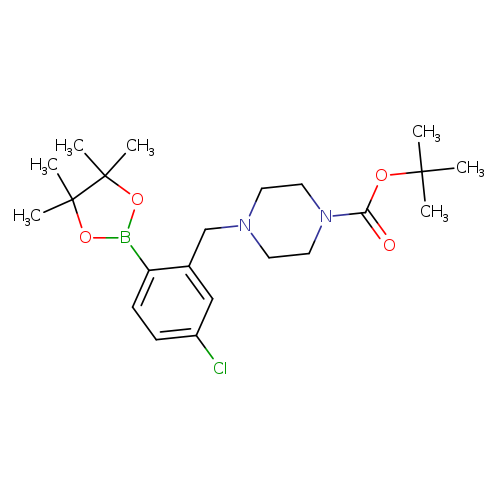 2-(4-BOC-Piperazino)methyl-4-chlorophenylboronic acid, pinacol ester