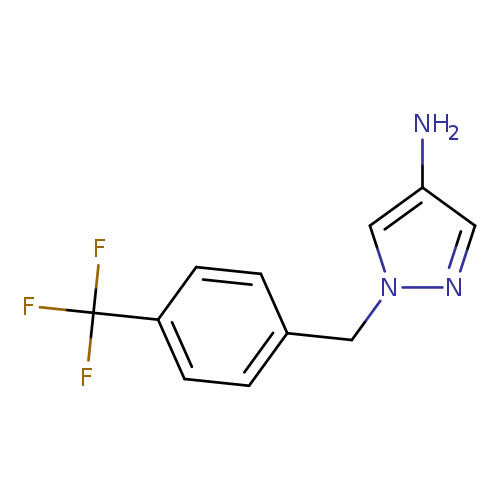 1-([4-(Trifluoromethyl)phenyl]methyl)-1h-pyrazol-4-amine