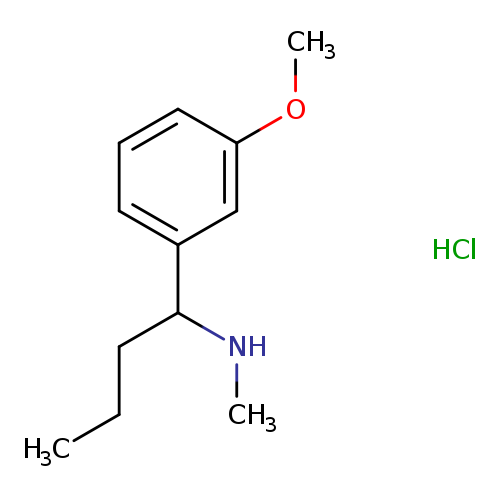 [1-(3-Methoxyphenyl)butyl]methylamine hydrochloride