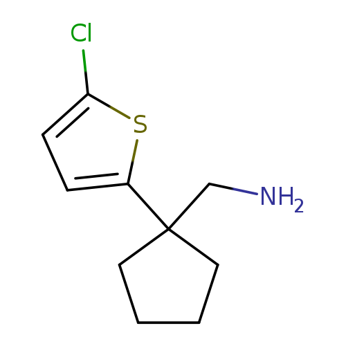 ([1-(5-Chloro-2-thienyl)cyclopentyl]methyl)amine hydrochloride