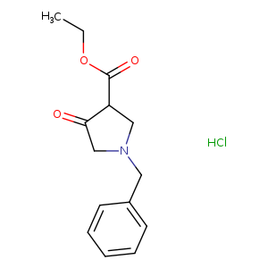 Ethyl 1-benzyl-4-oxopyrrolidine-3-carboxylate hydrochloride
