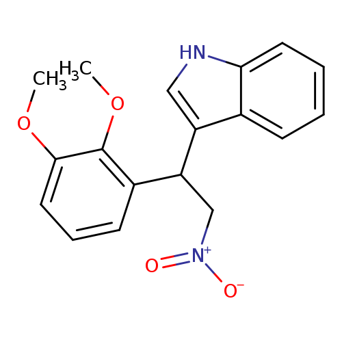 3-(1-(2,3-Dimethoxyphenyl)-2-nitroethyl)-1H-indole