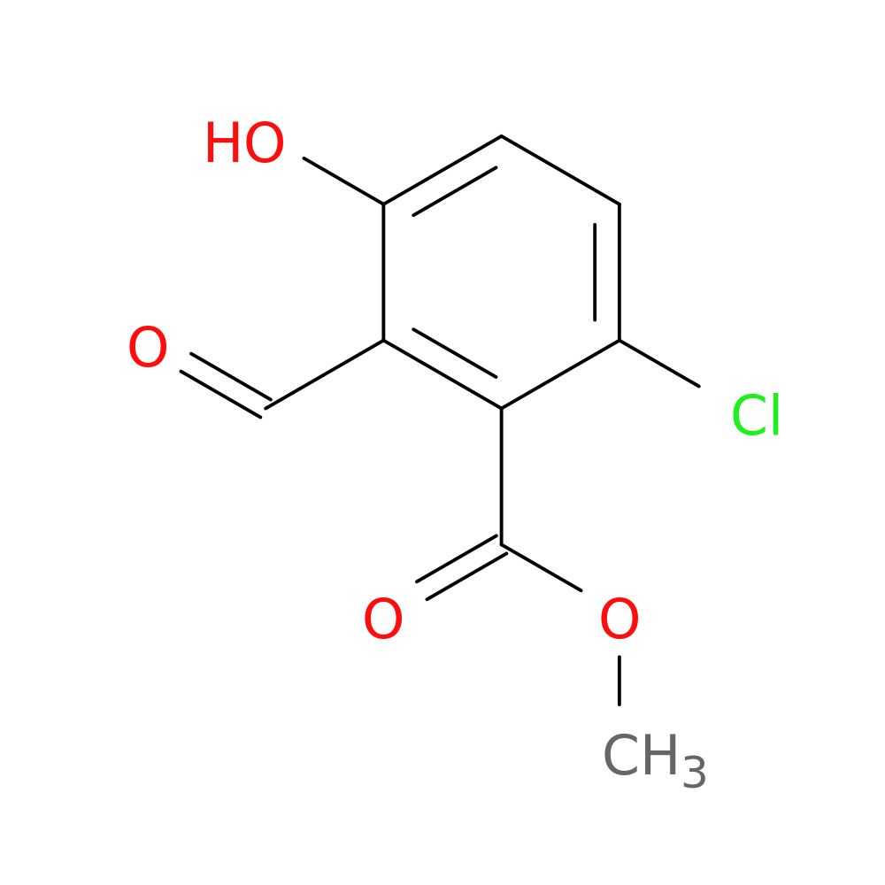methyl 6-chloro-2-formyl-3-hydroxybenzoate