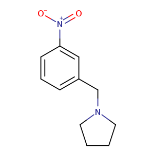 1-[(3-Nitrophenyl)methyl]pyrrolidine