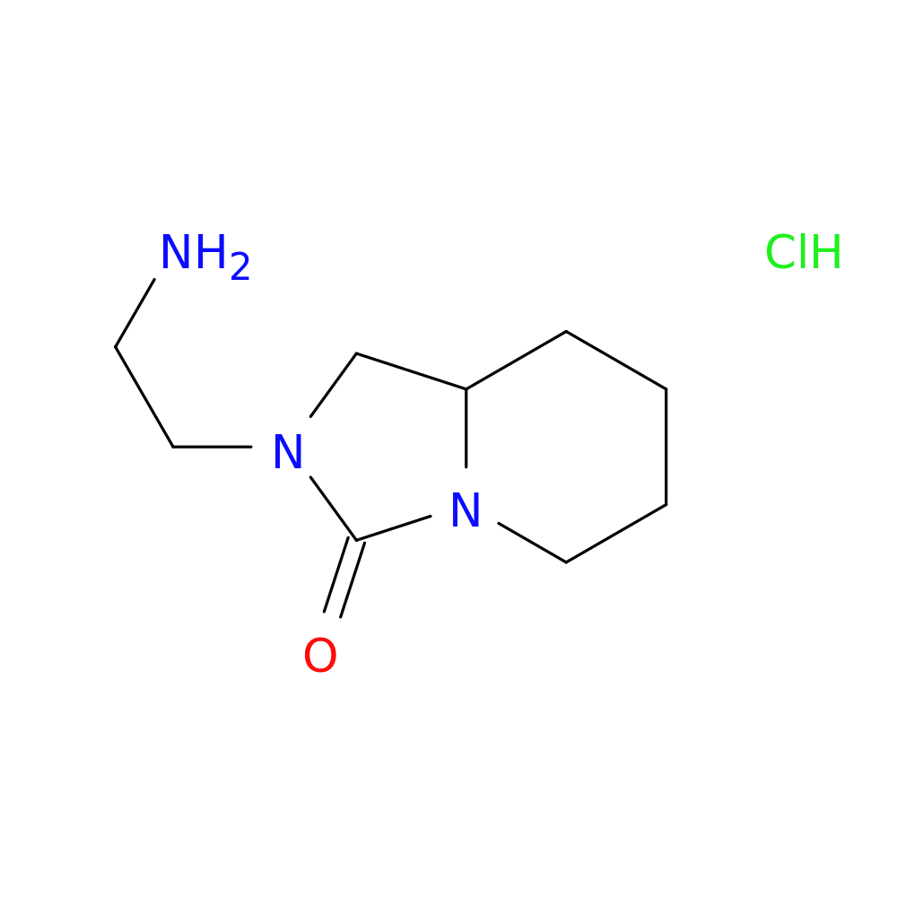 2-(2-Aminoethyl)-octahydroimidazolidino[1,5-a]pyridin-3-one hydrochloride