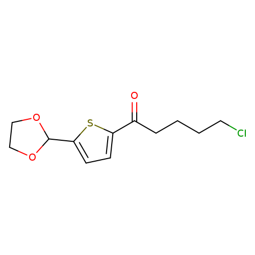 4-Chlorobutyl 5-(1,3-dioxolan-2-yl)-2-thienyl ketone