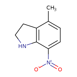 1H-Indole, 2,3-dihydro-4-methyl-7-nitro-