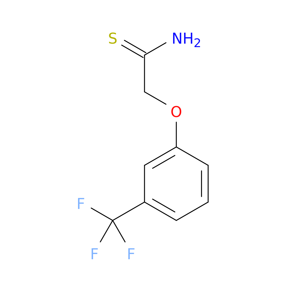 2-(3-(Trifluoromethyl)phenoxy)ethanethioamide