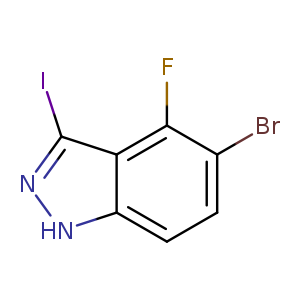 5-Bromo-4-fluoro-3-iodo-1H-indazole