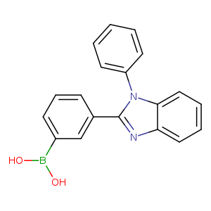 3-(1-Phenyl-1H-benzo[d]imidazol-2-yl)phenylboronic acid