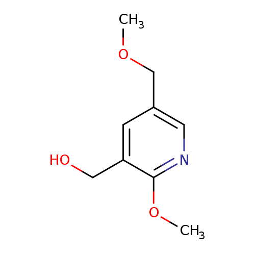 [2-methoxy-5-(methoxymethyl)pyridin-3-yl]methanol