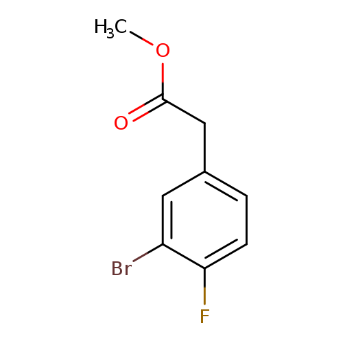 Benzeneacetic acid, 3-bromo-4-fluoro-, methyl ester