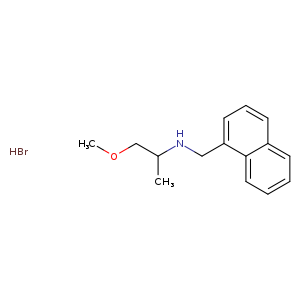 (2-Methoxy-1-methylethyl)(1-naphthylmethyl)amine hydrobromide