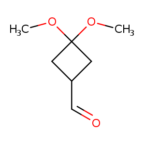 3,3-dimethoxycyclobutane-1-carbaldehyde