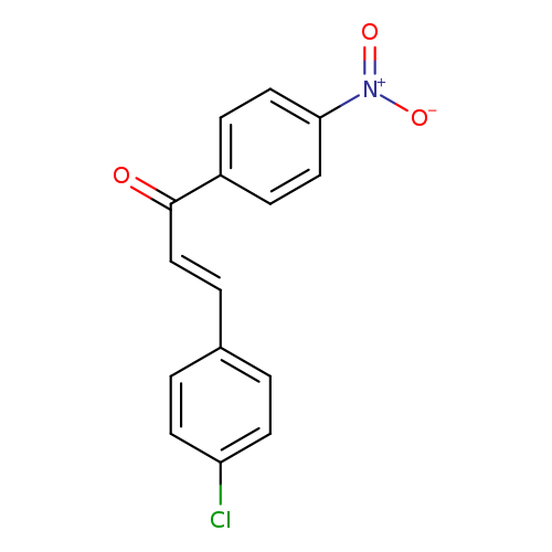 (2E)-3-(4-chlorophenyl)-1-(4-nitrophenyl)prop-2-en-1-one