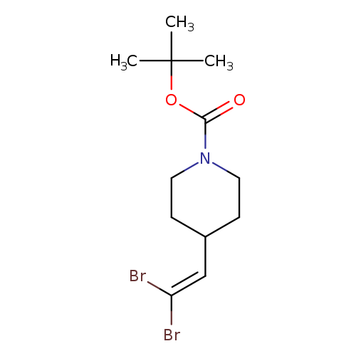 tert-Butyl 4-(2,2-dibromovinyl)piperidine-1-carboxylate