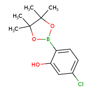 Phenol, 5-​chloro-​2-​(4,​4,​5,​5-​tetramethyl-​1,​3,​2-​dioxaborolan-​2-​yl)​-