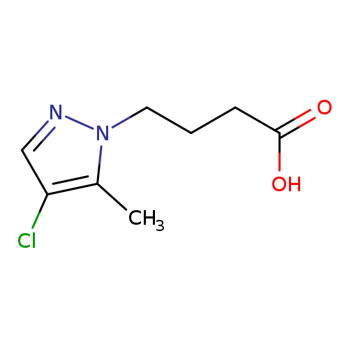 4-(4-chloro-5-methyl-1H-pyrazol-1-yl)butanoic acid