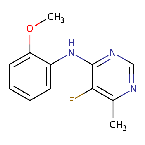 5-fluoro-N-(2-methoxyphenyl)-6-methylpyrimidin-4-amine