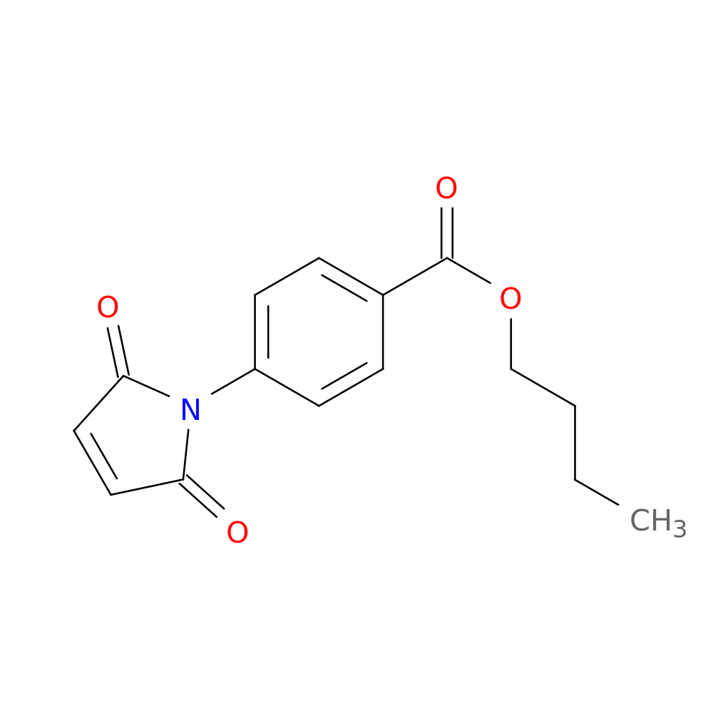 Butyl 4-(2,5-dioxo-2,5-dihydro-1h-pyrrol-1-yl)benzoate