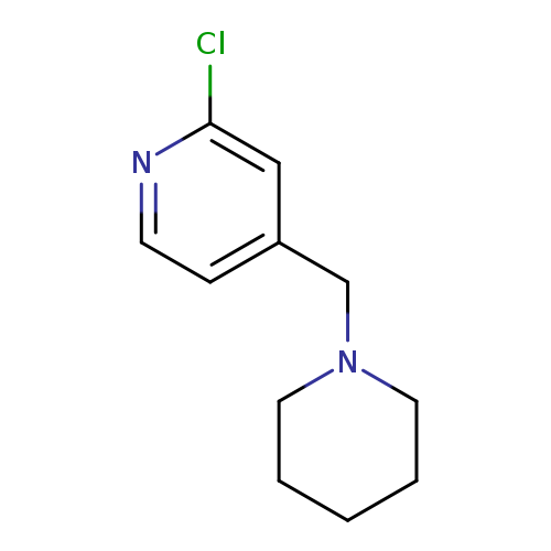 Pyridine, 2-chloro-4-(1-piperidinylmethyl)-