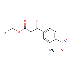ethyl 3-(3-methyl-4-nitrophenyl)-3-oxopropanoate