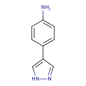Benzenamine, 4-(1H-pyrazol-4-yl)-