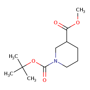 1,3-Piperidinedicarboxylic acid, 1-(1,1-dimethylethyl) 3-methyl ester