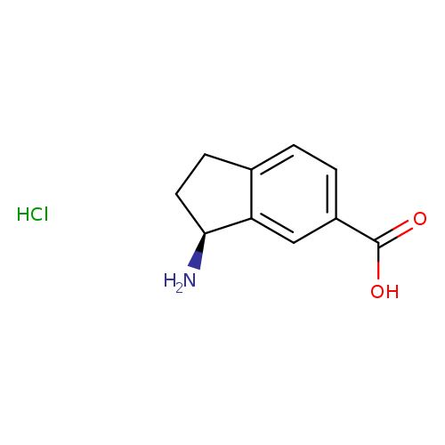 (3S)-3-amino-2,3-dihydro-1H-indene-5-carboxylic acid hydrochloride