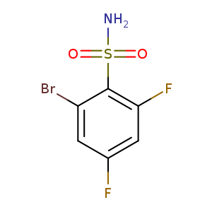 2-Bromo-4,6-difluorobenzenesulfonamide