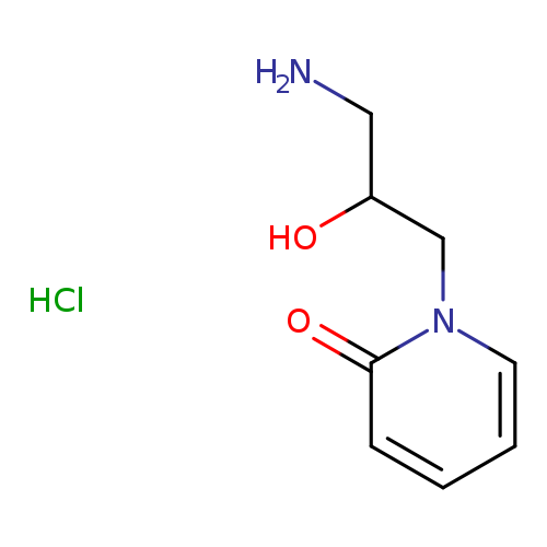 1-(3-amino-2-hydroxypropyl)pyridin-2(1H)-one hydrochloride