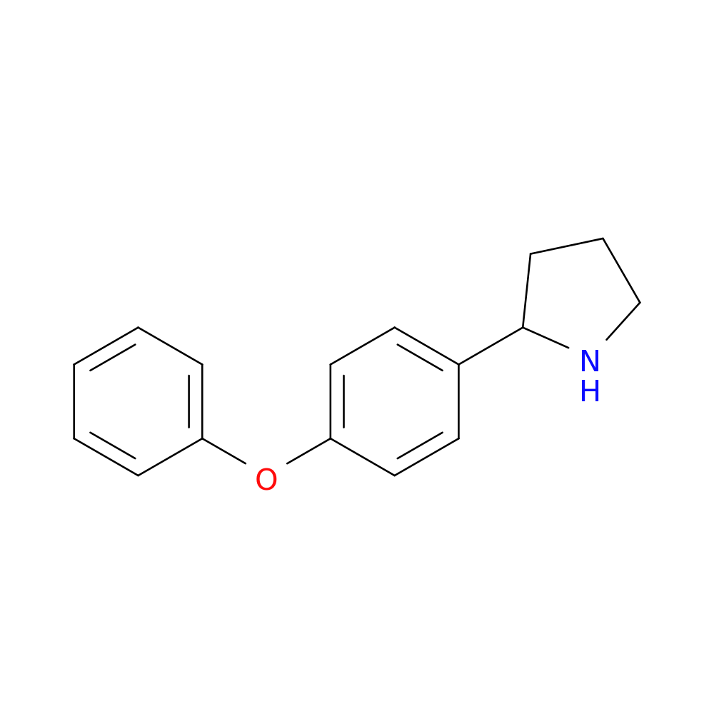 2-(4-Phenoxyphenyl)pyrrolidine