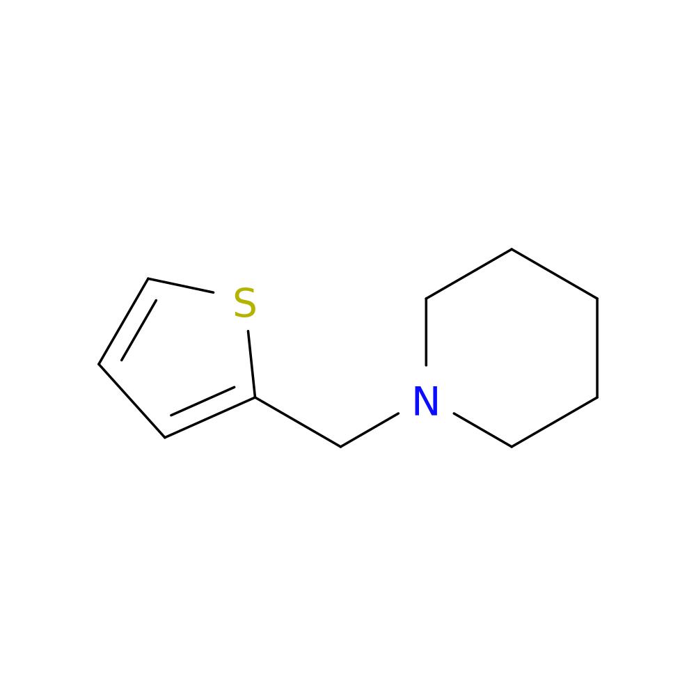 1-(Thiophen-2-ylmethyl)piperidine