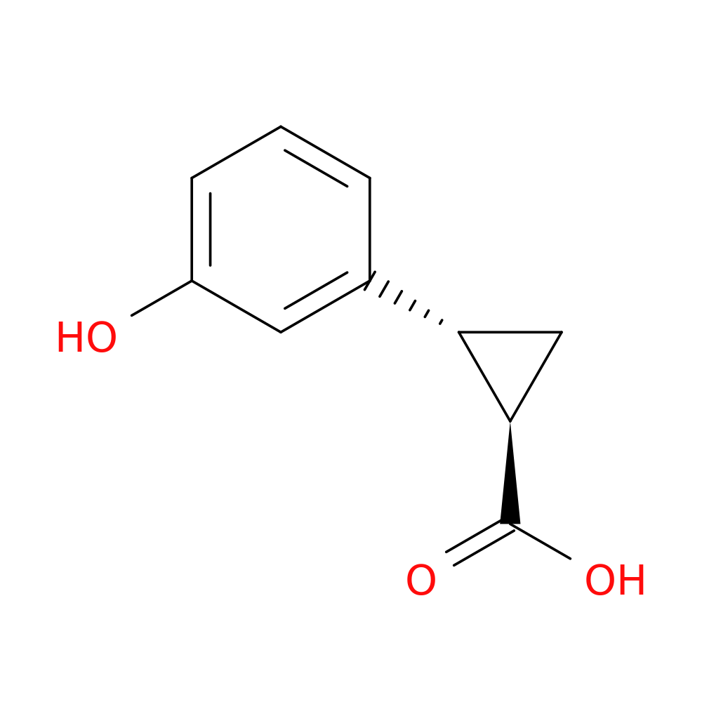 rac-(1R,2R)-2-(3-hydroxyphenyl)cyclopropane-1-carboxylic acid