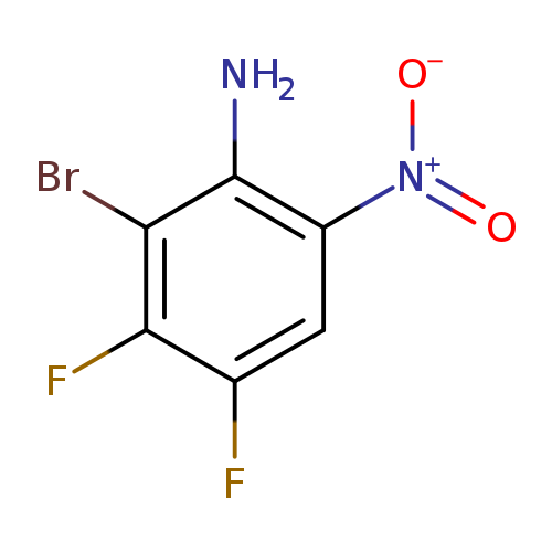 2-Bromo-3,4-difluoro-6-nitro-phenylamine