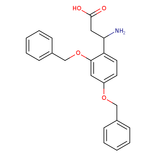3-Amino-3-[2,4-bis(benzyloxy)phenyl]propanoicAcid
