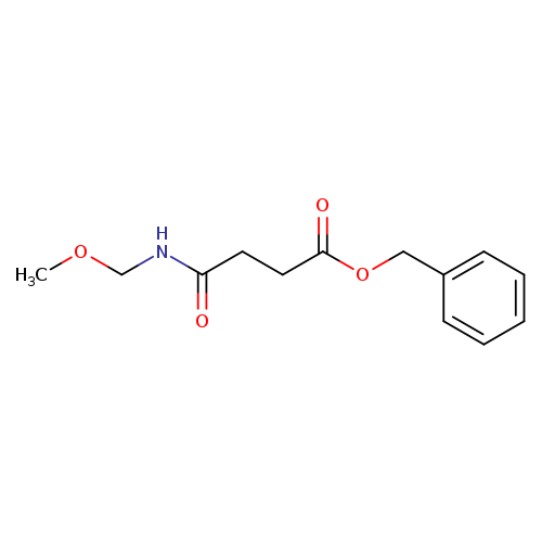 Butanoic acid, 4-(methoxymethylamino)-4-oxo-, phenylmethyl ester