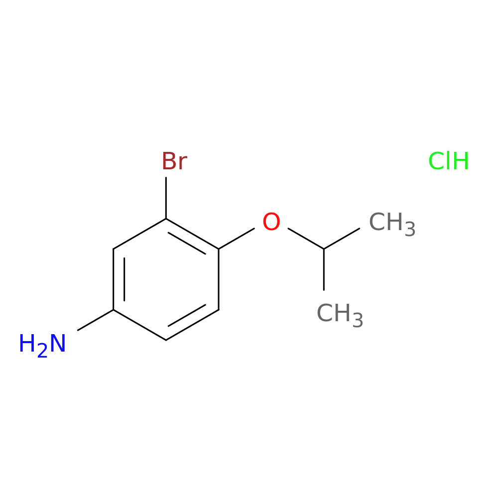 3-Bromo-4-(propan-2-yloxy)aniline hydrochloride
